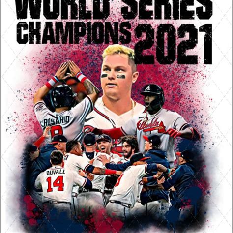 2021 World Series Champs With Trophy - Etsy