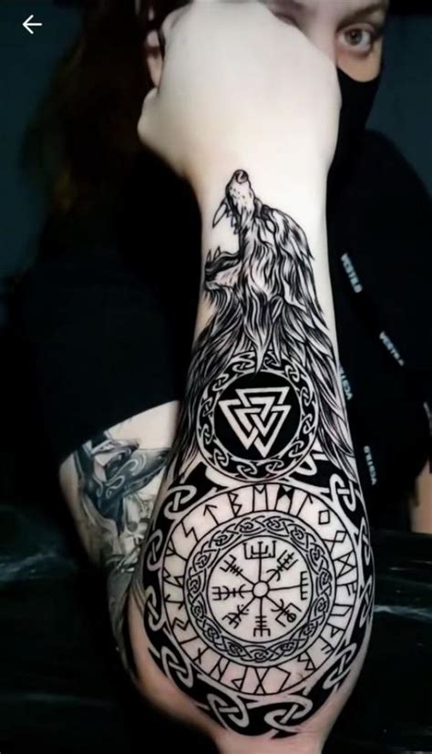 Viking Fenrir Tattoo: Meaning and Designs | Art and Design