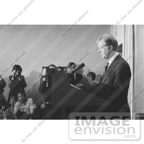 Image of Jimmy Carter Speaking on the Iran Hostage Crisis | #7623 by ...