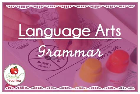 Grammar activities, ideas and resources for teachers and homeschoolers ...