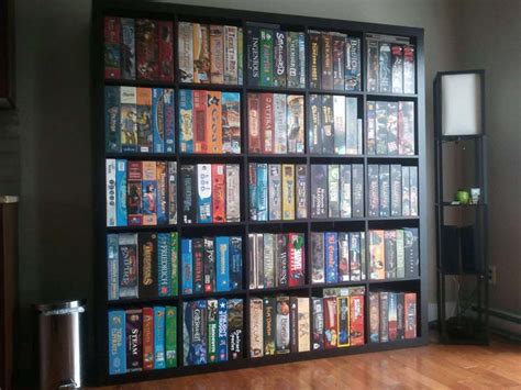 17 Board Game Storage Ideas to Keep You Sane - The Heathered Nest