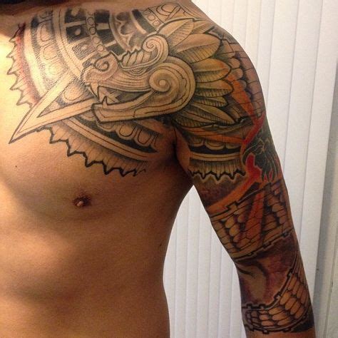 34 Aztec Neck Tattoo Ideas | neck tattoo, aztec tattoo, aztec tattoos