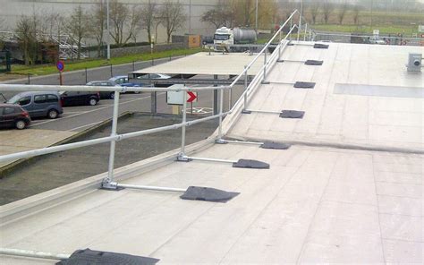 Safety Railing for Sloped Rooftop - Fall Protection Blog