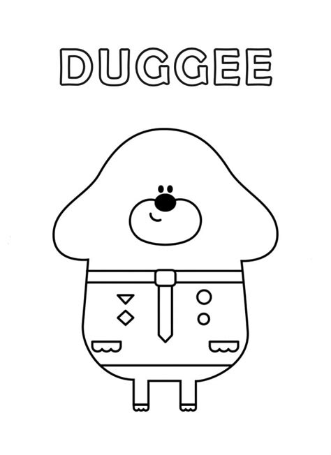 Desenhos de Hey Duggee para Colorir, Pintar e Imprimir - ColorirOnline.Com