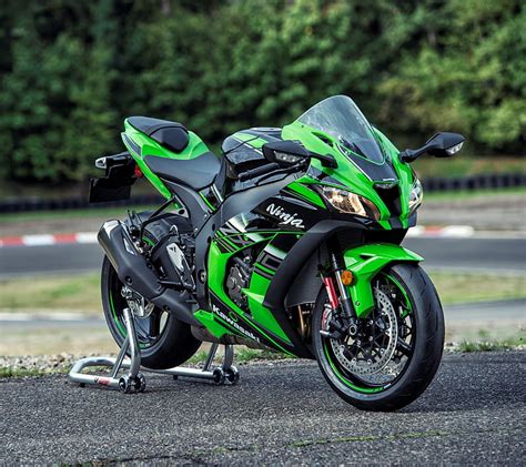 3440x1440px, 2K free download | Kawasaki, black, green, motorbike, ninja, superbike, HD ...