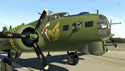 Memphis Belle 124485 (Khamsin B-17G) - Aircraft Skins - Liveries - X ...