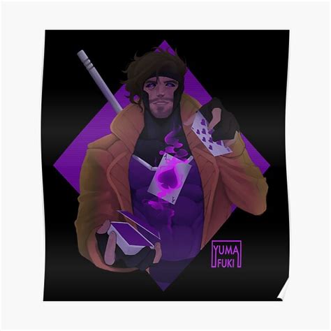 "Gambit" Poster by Yumafuki | Redbubble