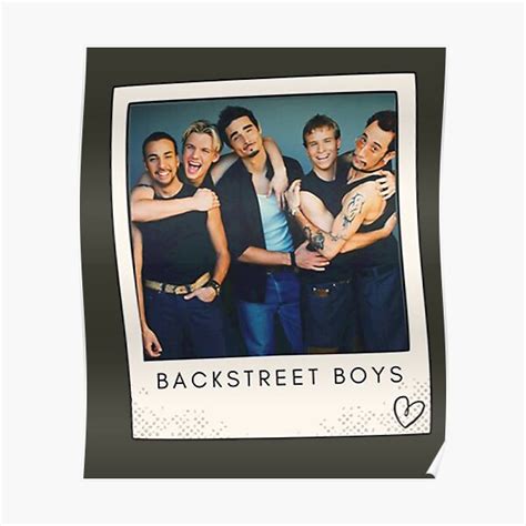 "Backstreet Boys poster" Poster for Sale by ShannonWeston | Redbubble