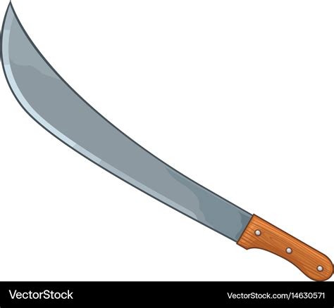 Machete Royalty Free Vector Image - VectorStock