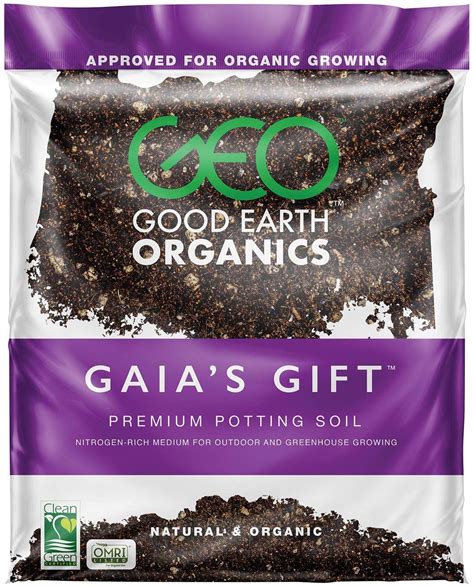 Buy Gaia's Gift- Good Earth Organics - Premium Organic Potting Soil - 10 gallons Online at ...