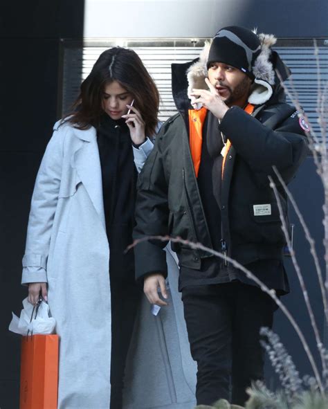 Selena Gomez and her boyfriend The Weeknd out in Toronto -35 | GotCeleb