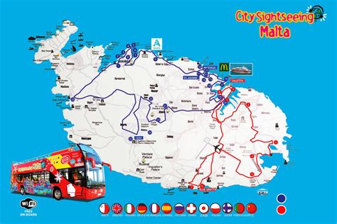 City Sightseeing Hop on Hop off Bus Malta