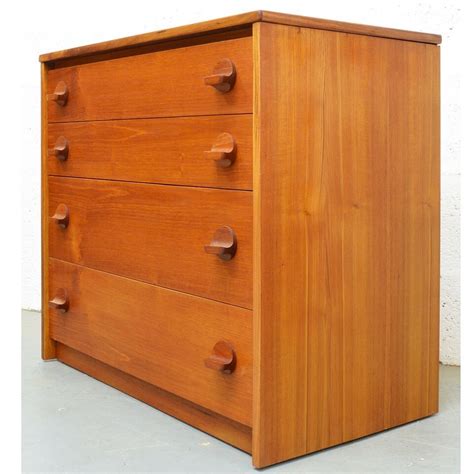 Mid Century Vintage Teak Chest of Drawers by Stag | Teak chest, Stag furniture, Retro furniture