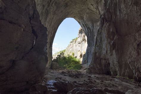 Prohodna Cave Known As God`s Eyes, Bulgaria Stock Photo - Image of mountain, famous: 261528026