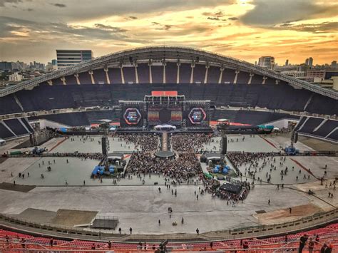 Rajamangala National Stadium - Coldplay Timeline