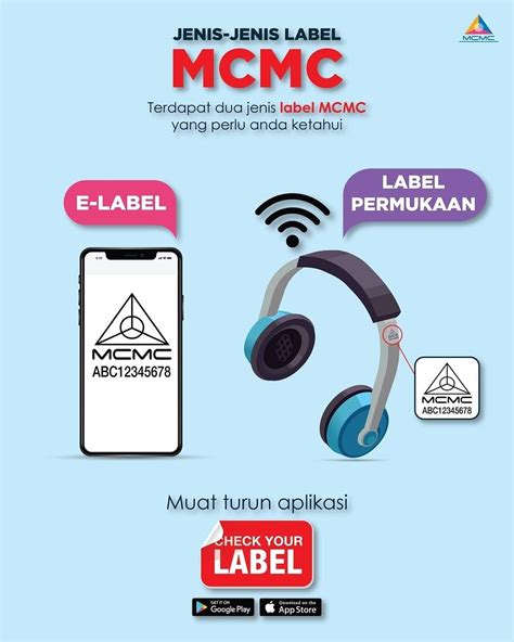 Gunakan aplikasi "Check Your Label" untuk memastikan kesahihan label MCMC Semak maklumat ...