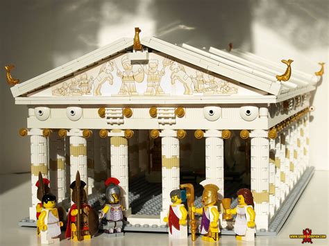 LEGO Parthenon - Ancient Greek Temple of Athena - Saber-Scorpion's Lair - Personal Website of ...