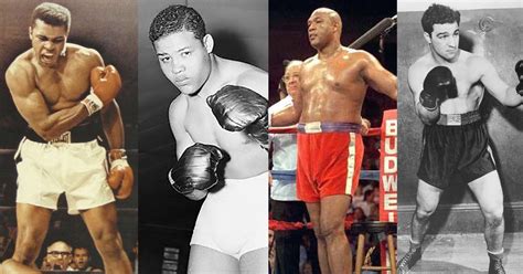 Greatest Heavyweight Boxers - Muhammad Ali, Joe Louis, Rocky Marciano