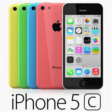 3d model copy iphone 5c colors