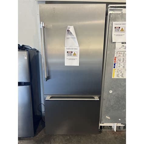 Thermador - 36" Freedom Built In Bottom Freezer Refrigerator ...