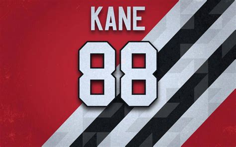 Download Patrick Kane Jersey Number 88 Wallpaper | Wallpapers.com