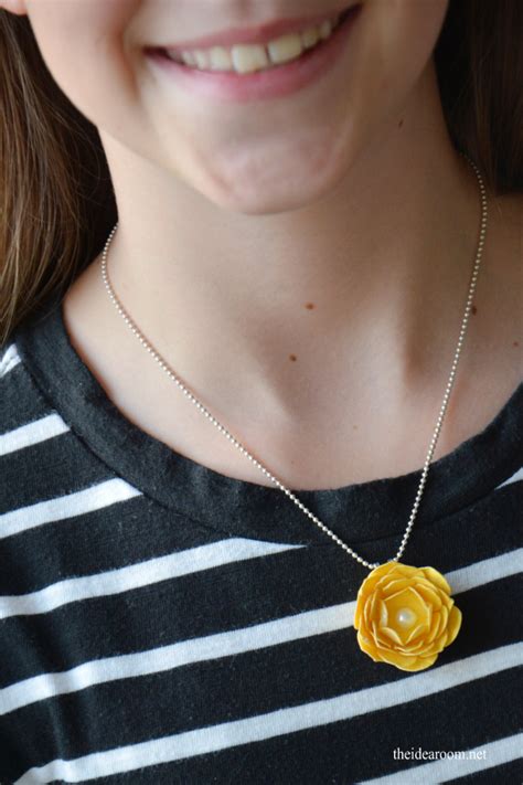 Rose Ring & Rose Necklace Tutorial - The Idea Room