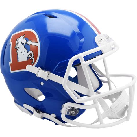 Denver Broncos 1975-96 Throwback Authentic Football Helmet – The Speedy ...