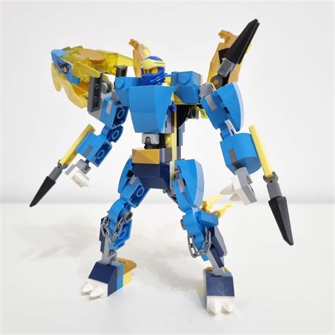 LEGO Ninjago 71760 Alt Build - Jay's Dragon Mech | Lego ninjago, Lego ...