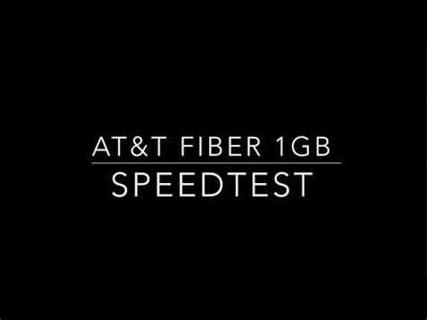 AT&T FIBER - Speed Test - 1000 Mbps connection : ATT