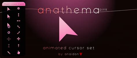 Anathema Pink Cursor by Anaidon-Aserra on DeviantArt