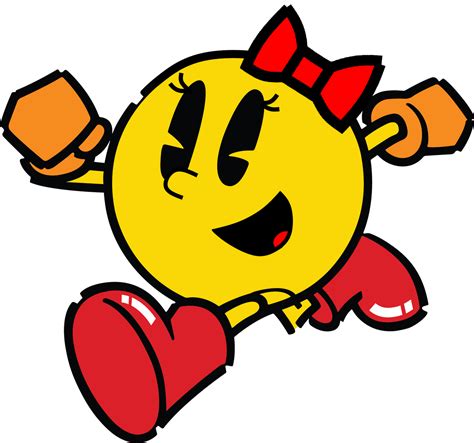 Ms. PAC-MAN Running by CosToonsArt on DeviantArt