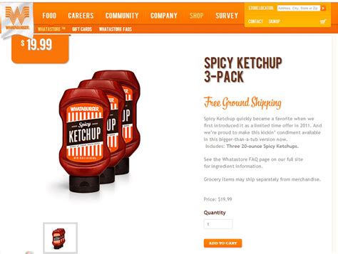 Whataburger's Spicy Ketchup is available by the bottle. : food