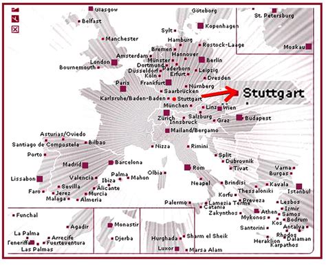 International Airport Map Europe - Alidia Lucretia