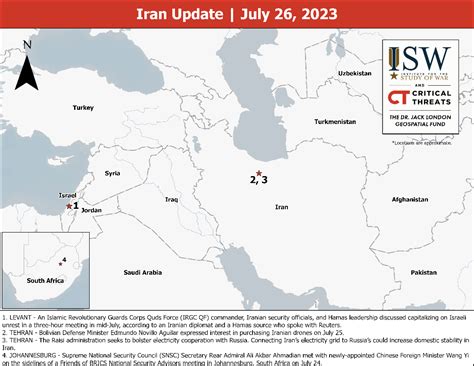 Iran Update, July 26, 2023 | Institute for the Study of War