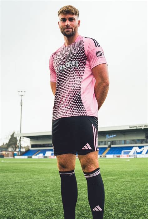 New Macclesfield Town Shirts 2024-25 | Adidas Pink Away Kit ...