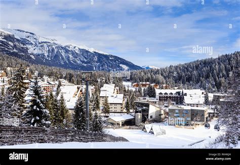 Ski Resort Laax. Switzerland Stock Photo - Alamy