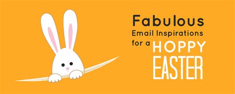 Fabulous Email Inspirations for a Hoppy Easter!