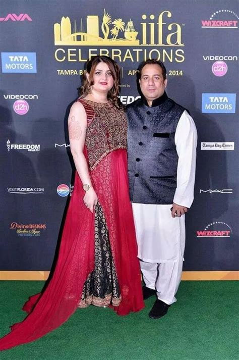 Rahat Fateh Ali Khan With His Wife - Arts & Entertainment Images & Photos