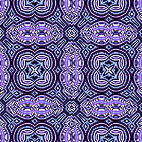 Purple Geometric Pattern