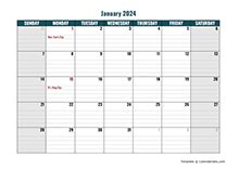 Google Docs Calendar Template 2024 - Barby Carlynn