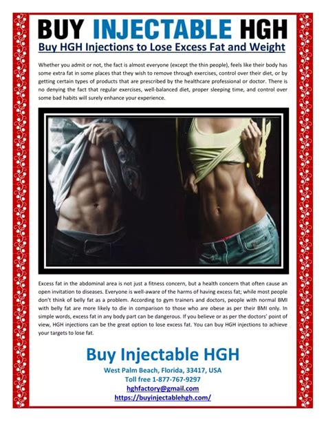 PPT - Buy HGH Injections to Lose Excess Fat and Weight PowerPoint ...