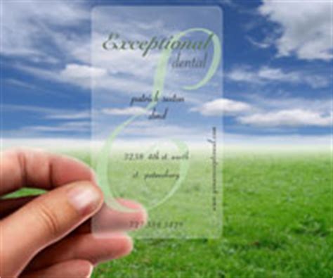 Clear Business Card Printing | Transparent Cards