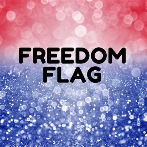 FREEDOM Flag in 2020 | Freedom, Concept, Flag