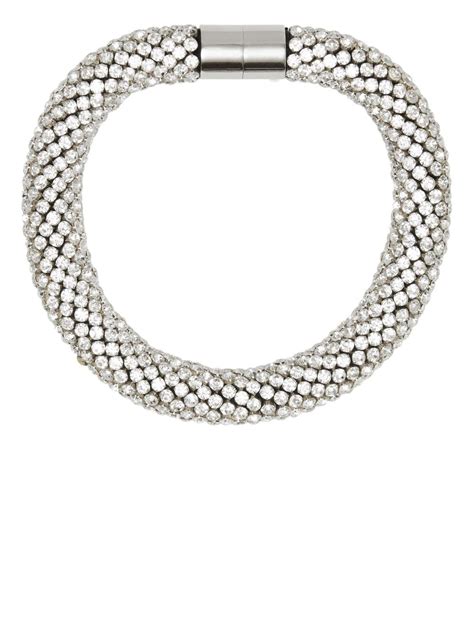 Burberry Crystal-embellished Necklace | ModeSens