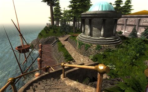 A newly released sneak peek pic of Myst Island during the day from the ...