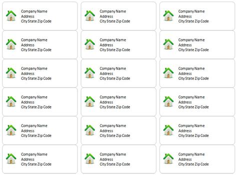 30 Microsoft Word Address Labels Template