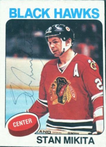 Stan Mikita Autographs and Memorabilia | Sports, Hockey