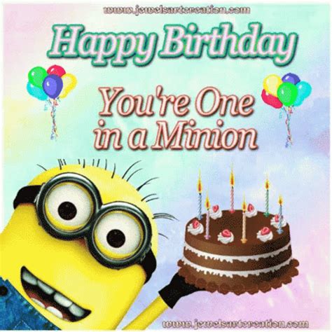 Happy Birthday Minions GIFs | GIFDB.com