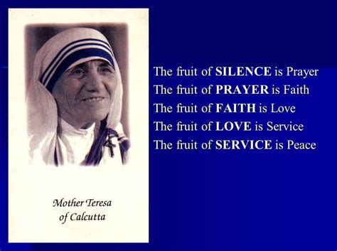 mother teresa quote – Saint John School