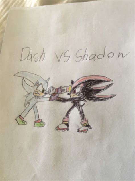 Dash vs Shadow | Sonic the Hedgehog! Amino